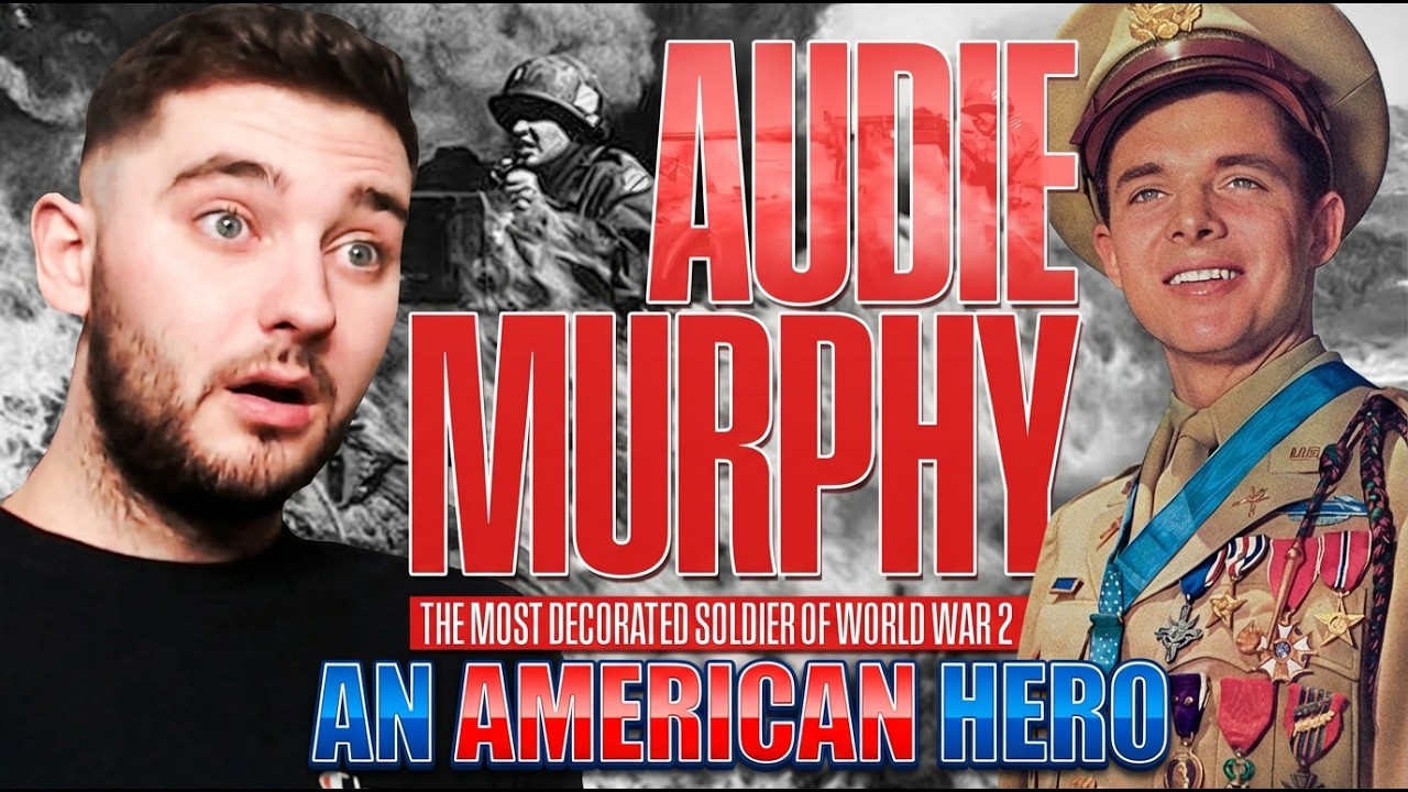 Brit Reacts to The Real Captain America - Audie Murphy
