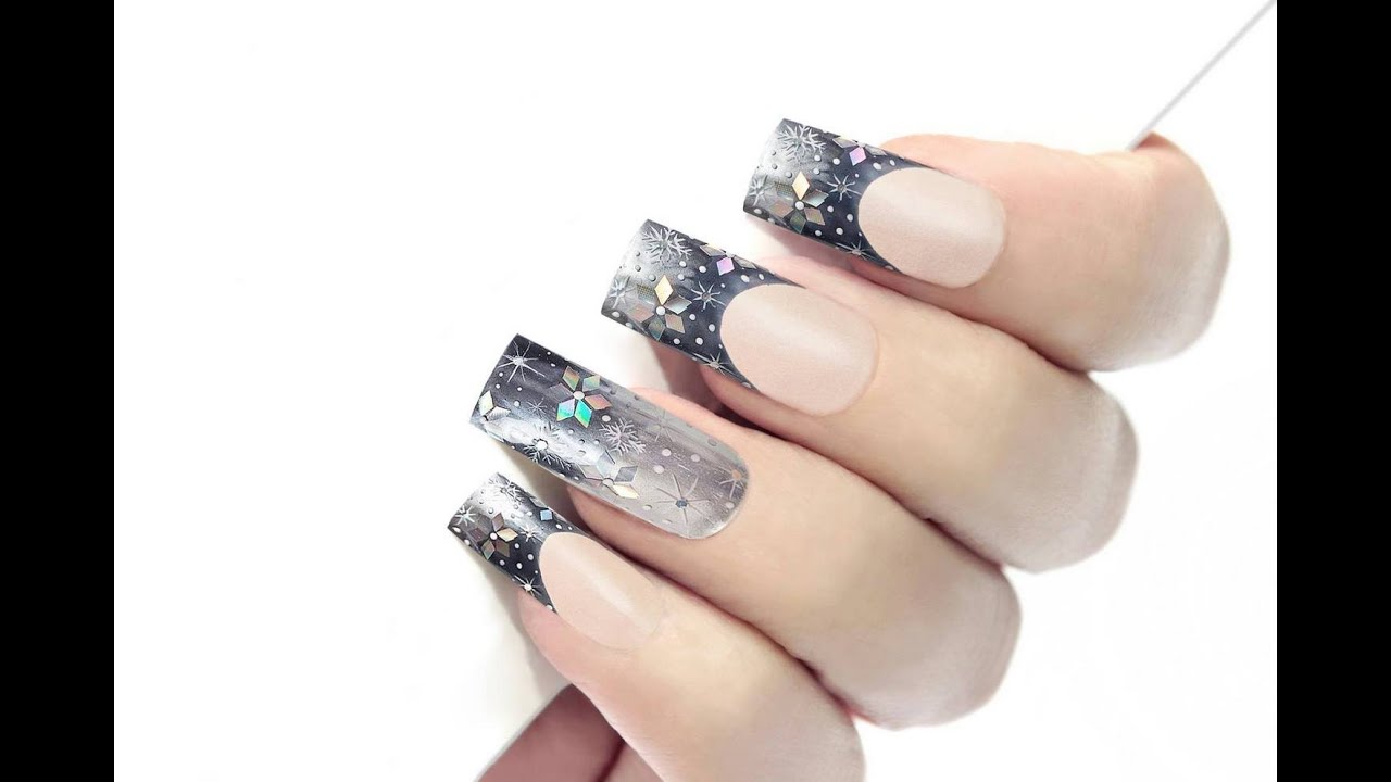 Nail Art Tutorial 'Christmas Snow' by Nails 21