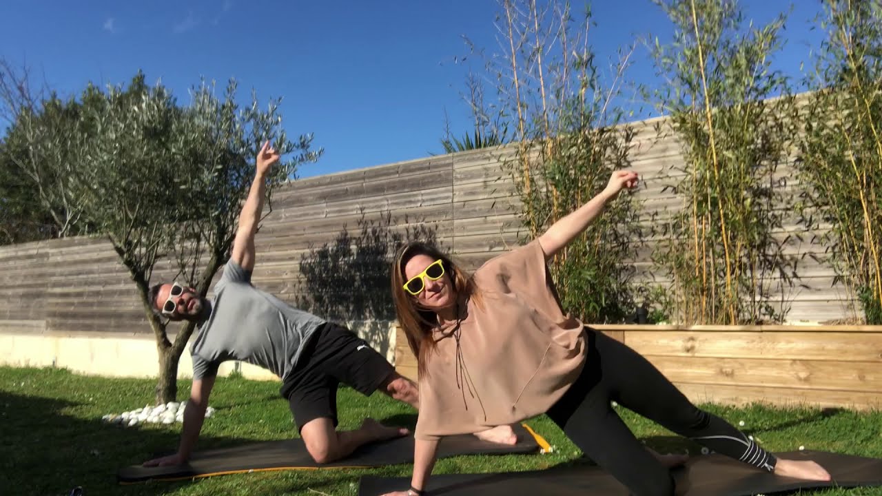 Pilates encha&icirc;nements routine