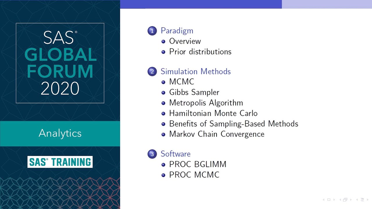 SAS Tutorial | Introduction to Bayesian Analysis