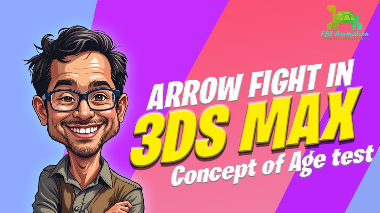 🎯 Arrow Fight in 3ds Max2025 | Dynamics with PF Source 🎯 