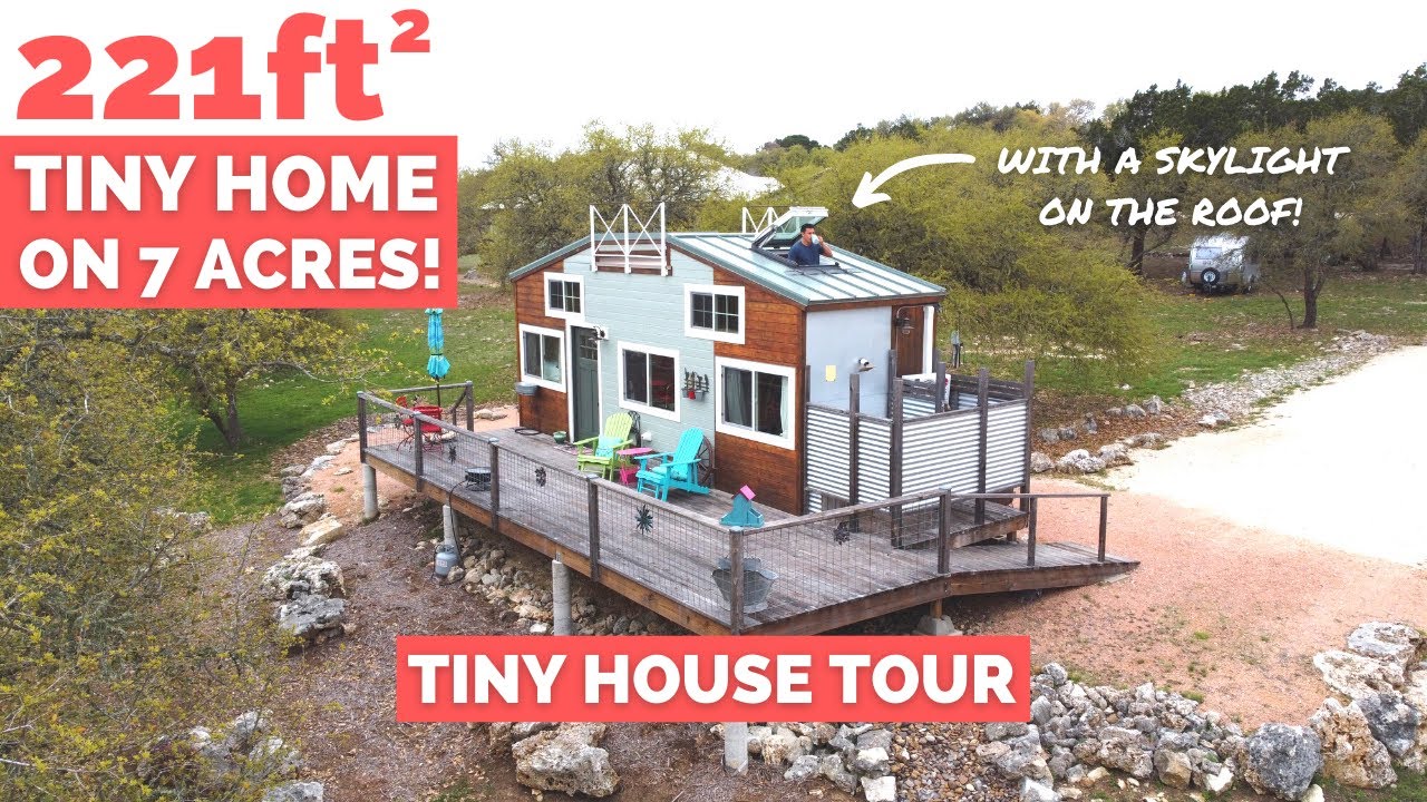 Luxury Tiny House on Wheels Airbnb on 7 Acres! | Tiny House Tour