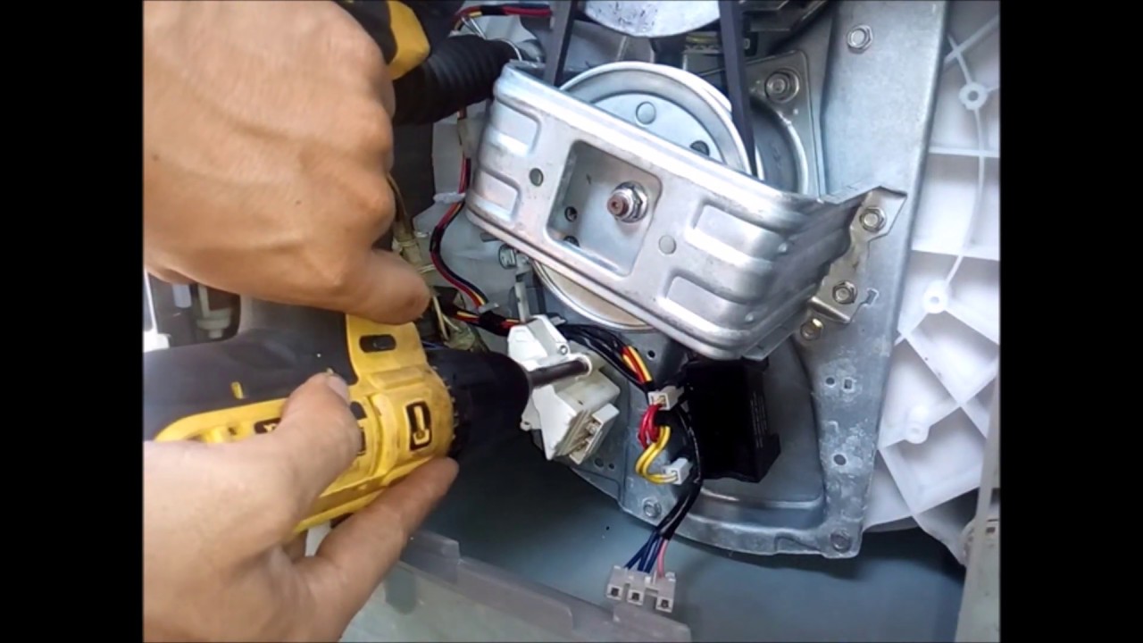 ruidos en lavadoras lavadora lg ruido al centrifugar/como cambiar el motor drain