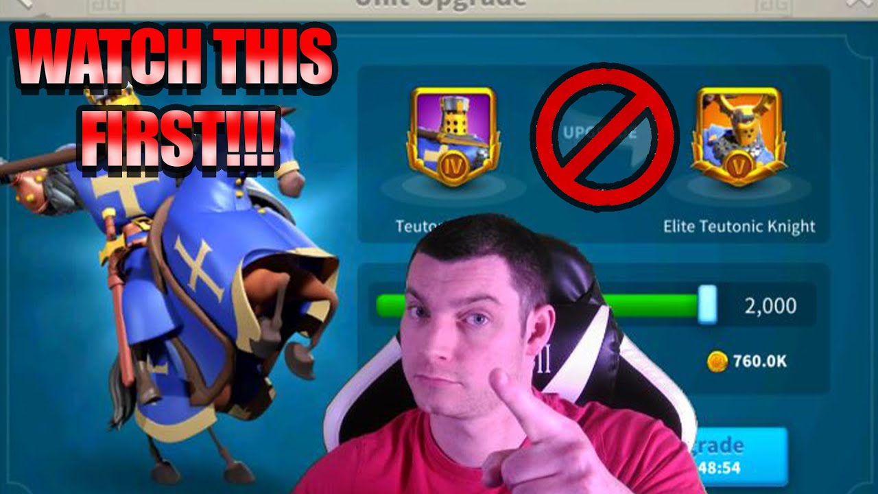 Should you Upgrade your Troops? - T4 to T5 - Rise of Kingdoms - Guides
