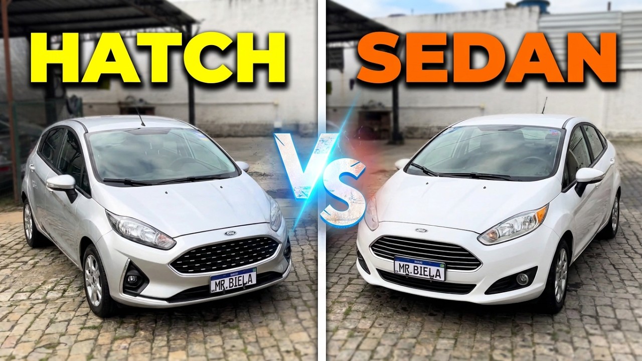 NEW FIESTA 1.6 x NEW FIESTA SEDAN 1.6: Quais as DIFERENÇAS entre os Ford?...Qual o MELHOR?