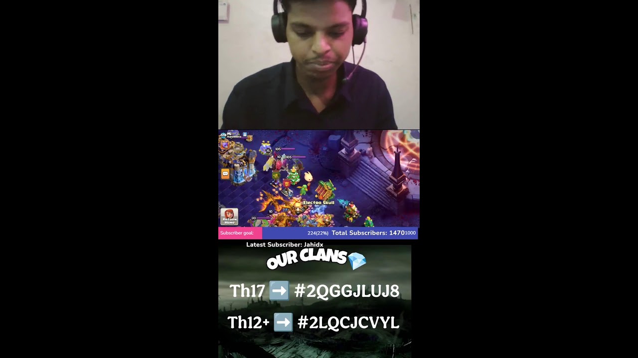 Clash of clans live base visiting   #coclive #clashofclansbasevisiting #coclive #shortslive