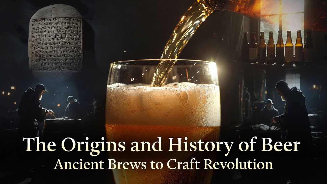 The Origins and History of Beer: Ancient Brews to Craft Revolution