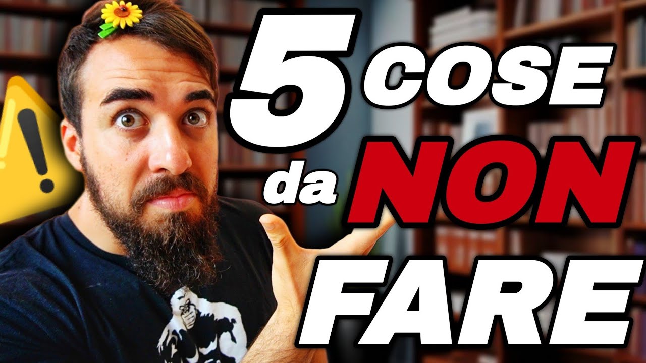 5 COSE da NON FARE al SALONE DEL LIBRO 2025 📚🌻