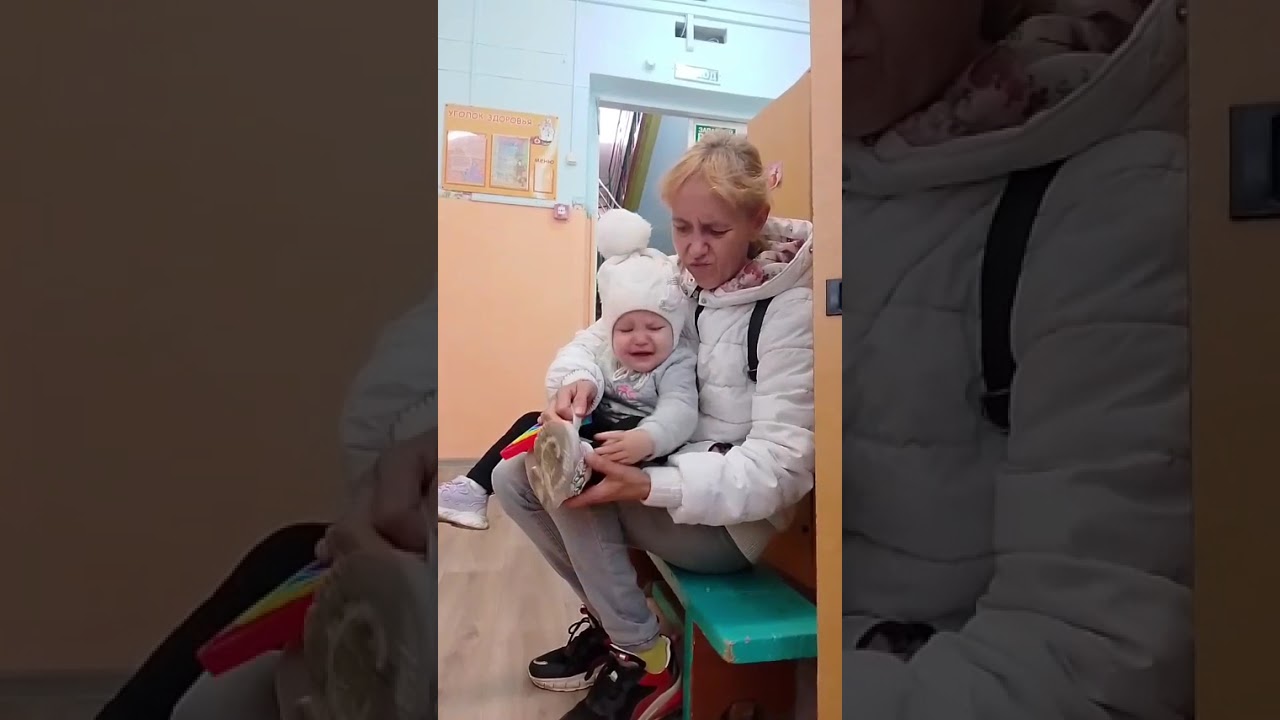 Делаем Насти комнату,надюшка первый раз в садике)))