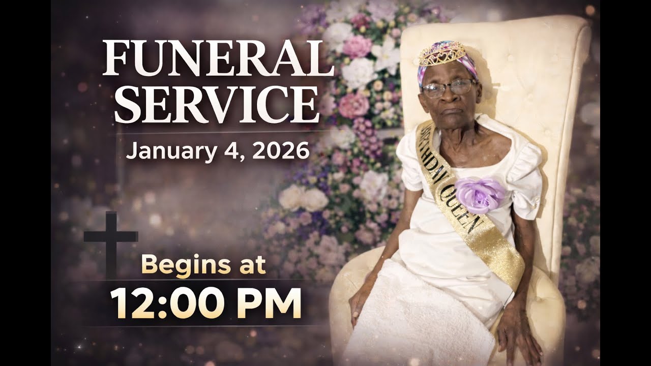 Funeral Service For Miss Ina Nelson || January 4, 2025.
