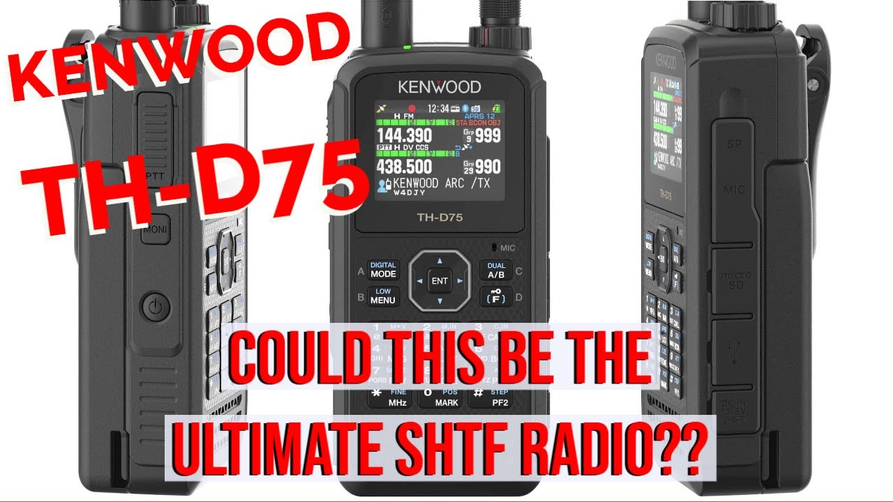 Самая крутая магнитола — Kenwood TH-D75
