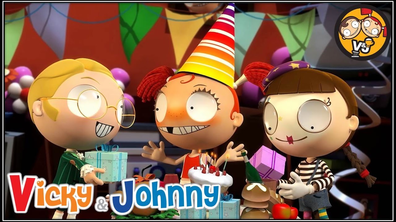 Vicky & Johnny | Episode 63 | BIRTHDAY | Full Episode for Kids | 2 MIN