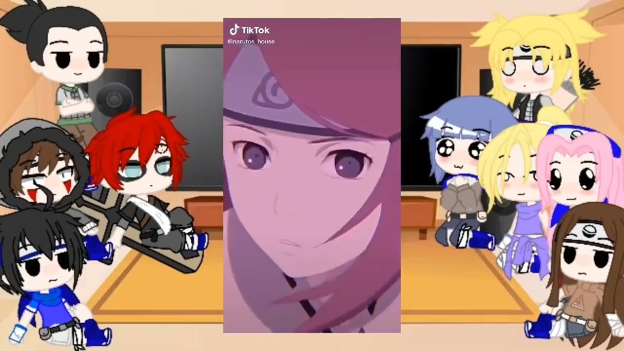 👒 Naruto's Friends react to Naruto, Naruto Aus 👒 Gacha Club 👒 🎒 Naruto react Compilation 🎒