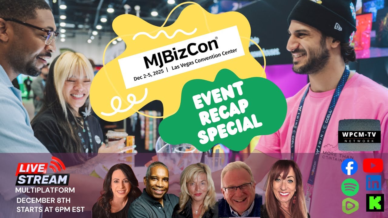 Команда WPCM-TV и Cannabis Coast to Coast News на MJBiz Con &mdash; прямая трансляция 8 декабря 2025 го...