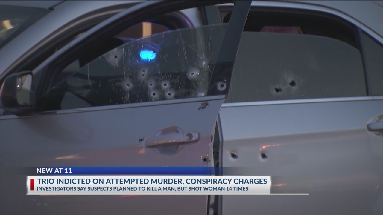 Trio facing attempted murder, conspiracy charges for 2021 shooting