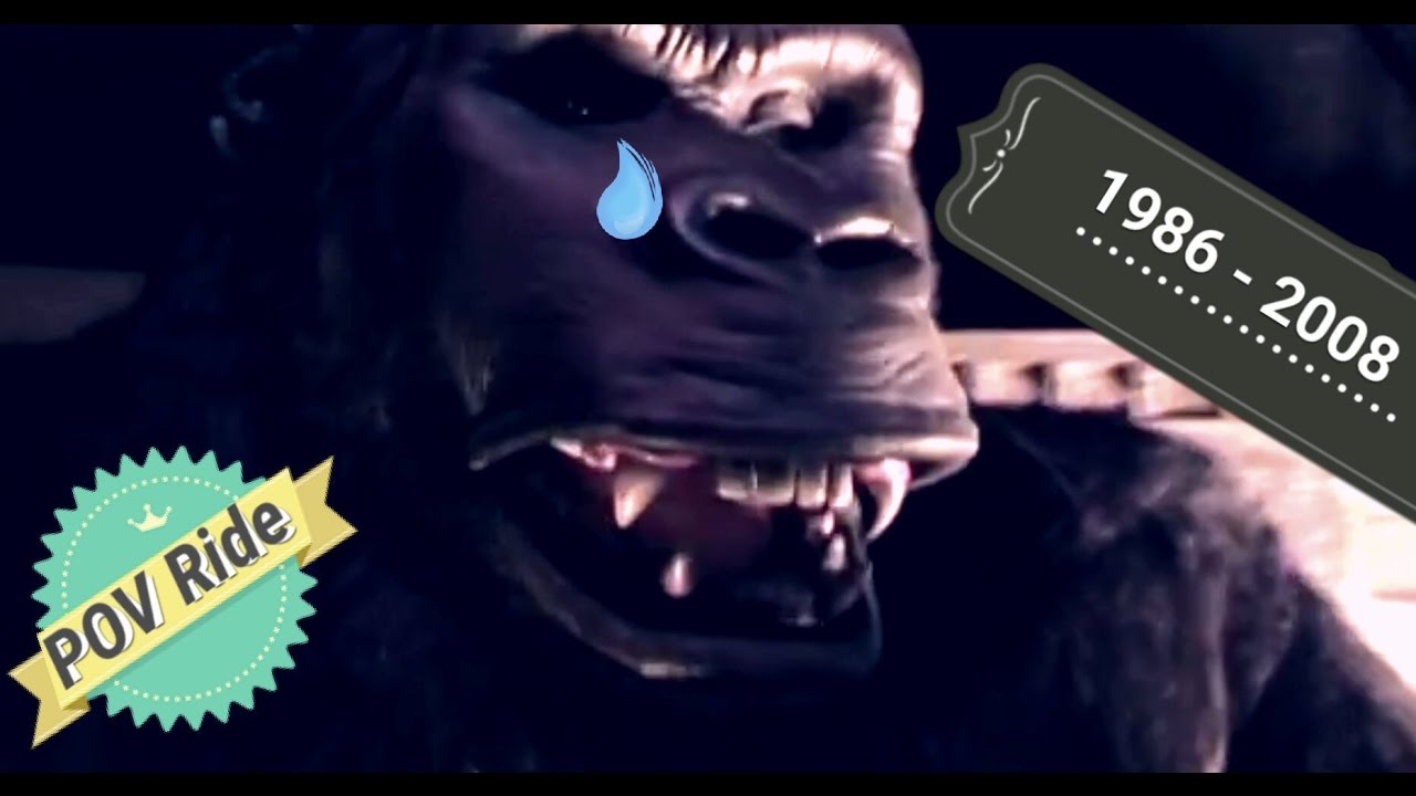 KING KONG Universal Studios Hollywood 2008 Full POV Ride - Last Actual Day of Operation Before Fire