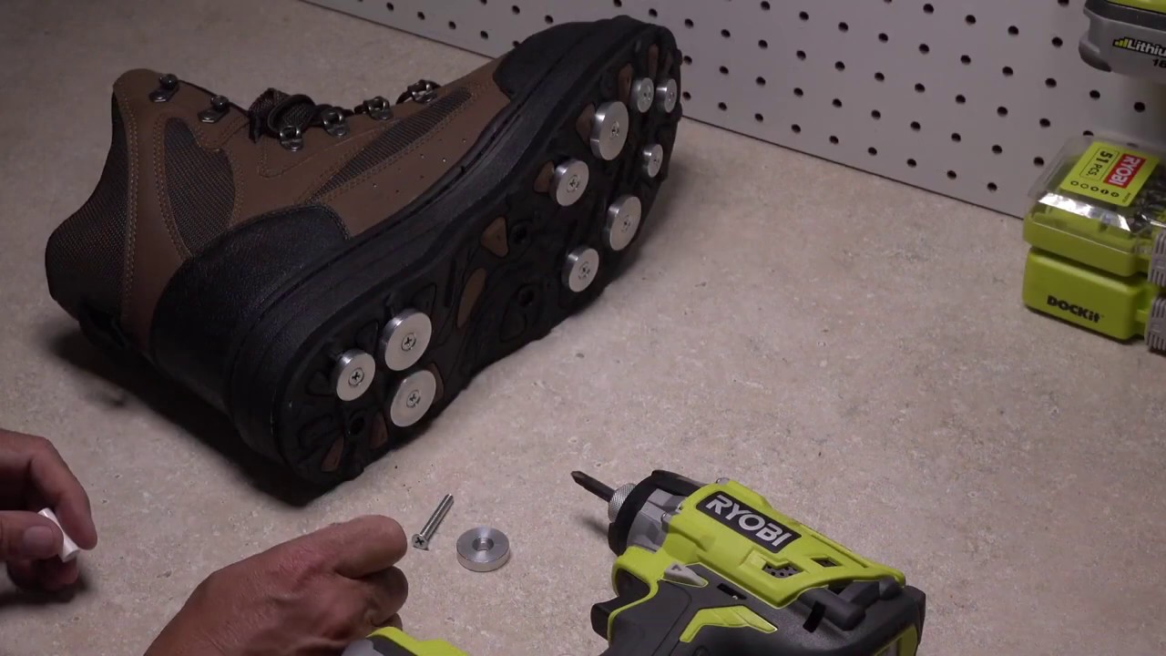 How to Install Rock Treads on Non-Removable Rubber Soles | AvidMax