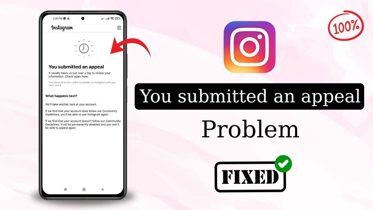 How To Fix You Submitted An Appeal Instagram 2026 | You Submitted An Appeal Instagram Problem Solved