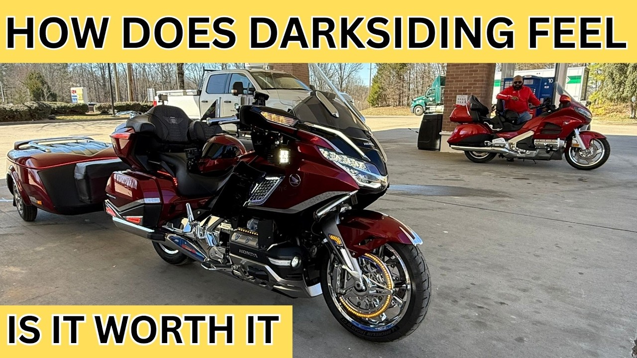 Wavy gets his Honda Goldwing Darksided 2026