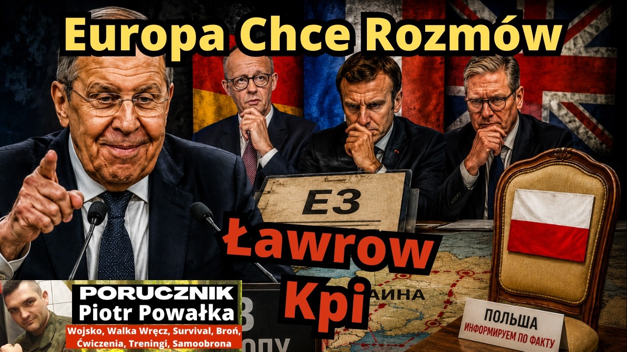 Tusk Musi Bronić Zełenskiego? Niemcy Już Mu Kazali. Ławrow Kpi z Europy [Co z Orderem Orła Białego?]