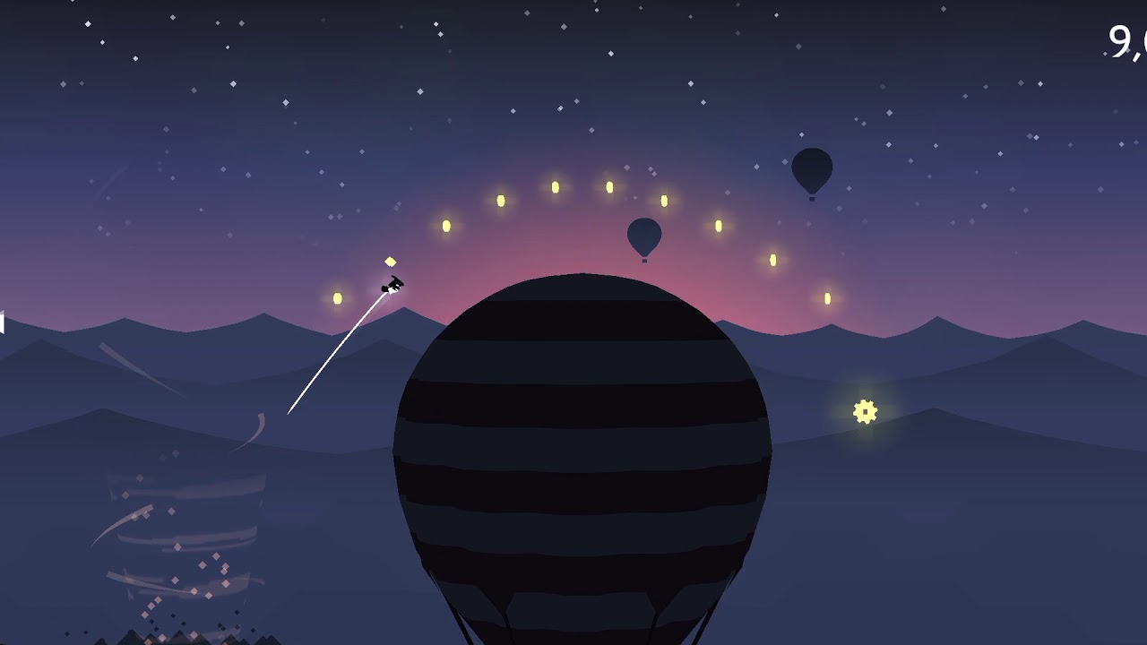 Alto's Odyssey : Score 50000 trick points in one run #altosodyssey