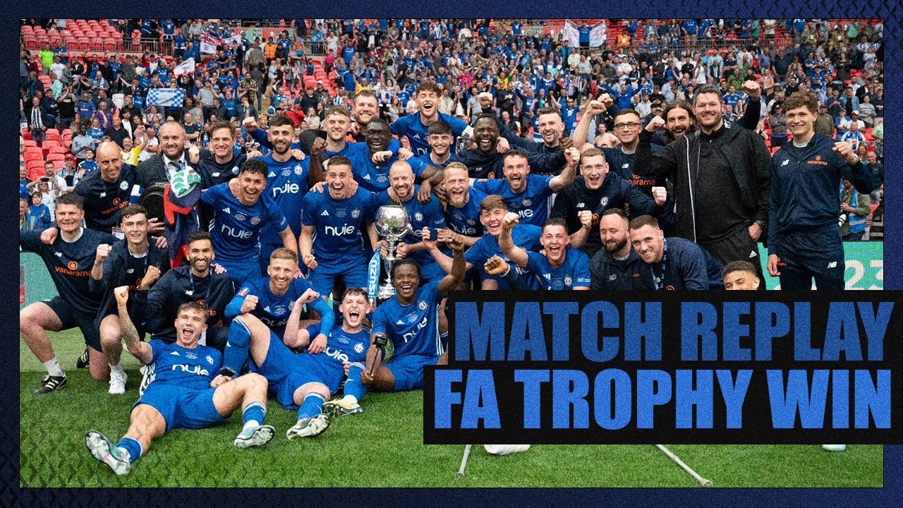 FC Halifax Town 1-0 Gateshead 2023 FA Trophy Final