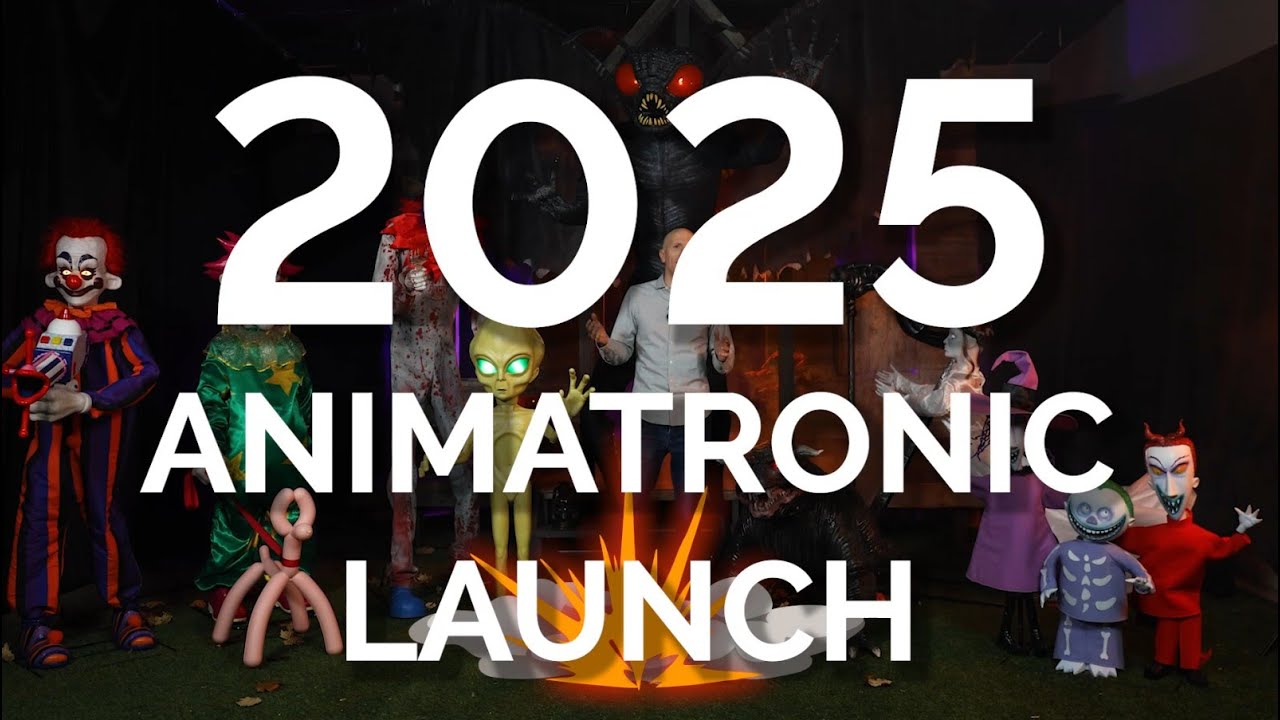 2025 Full Halloween Animatronic Lineup