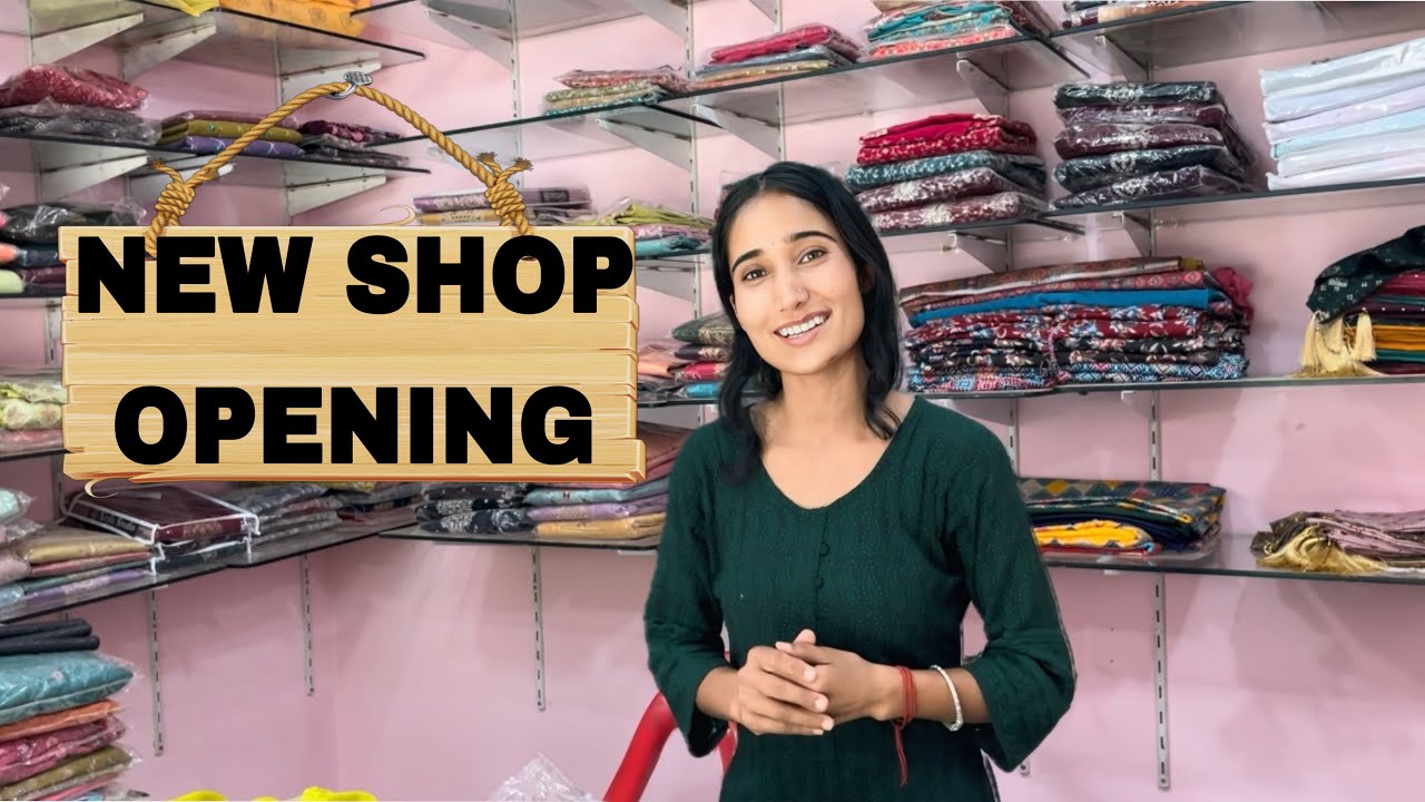NEW SHOP OPENING 🤗