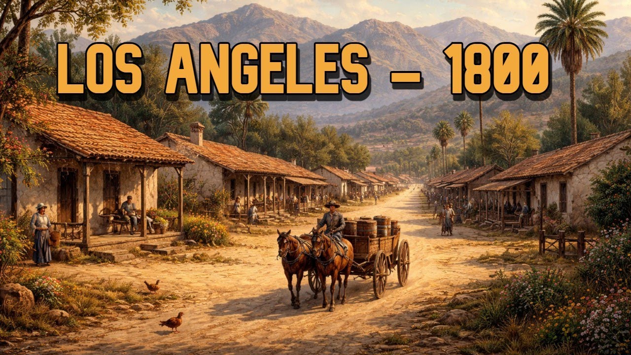 Los Ángeles en 1800: Así era la ciudad antes de existir | La Historia contada a Pie