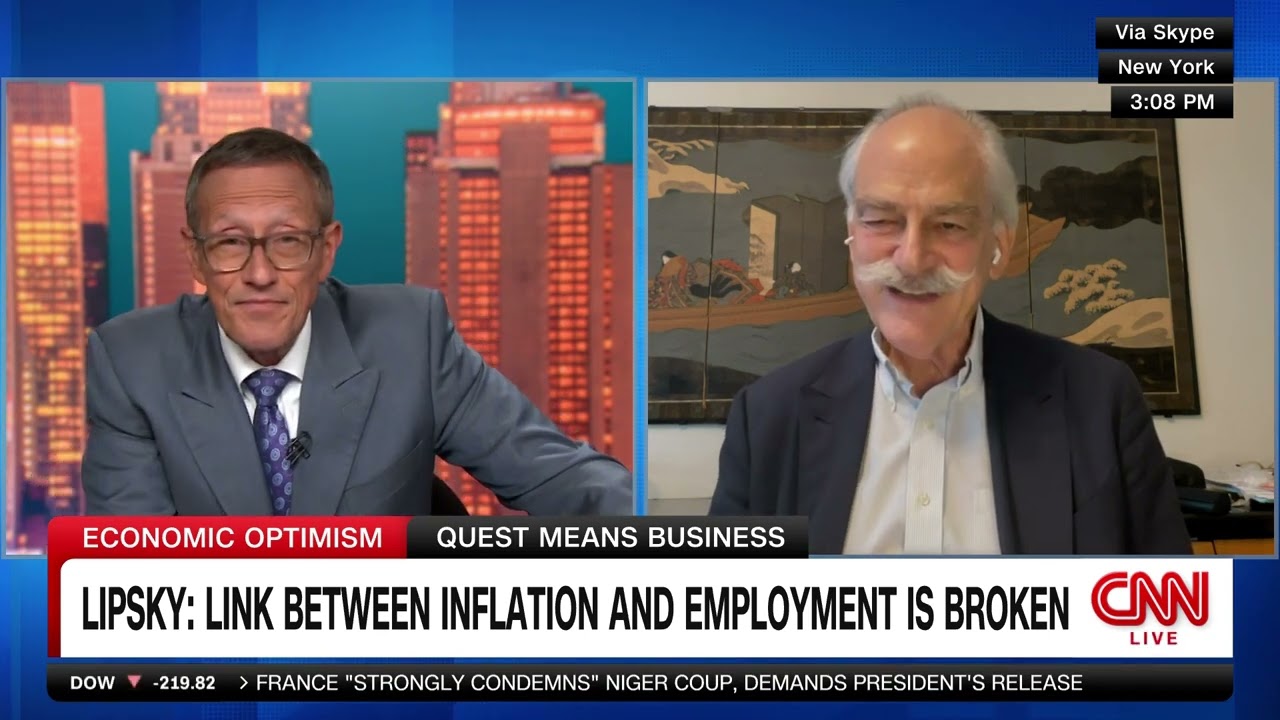 Lipsky: Link between inflation and employment is broken