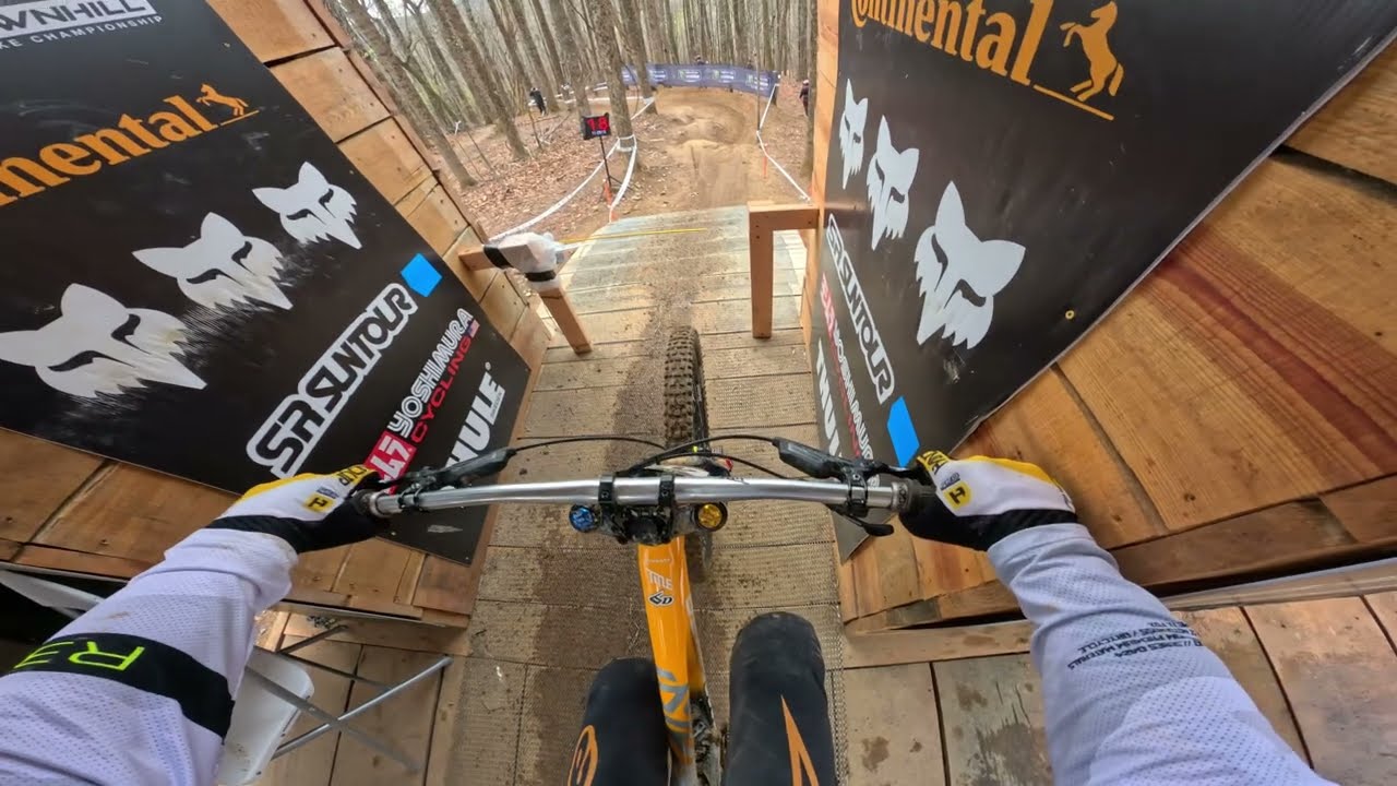 Monster energy pro dh round 1 (Ride rock creek) 4th place finish //raw run\\