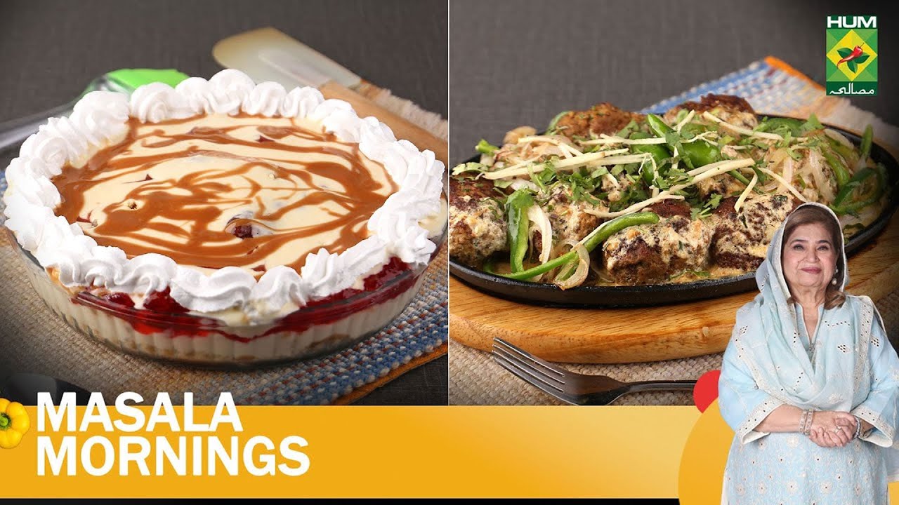 Best of Masala Mornings | Butterscotch Trifle & Gola Kabab Sizzler | Shireen Anwar | Masala TV