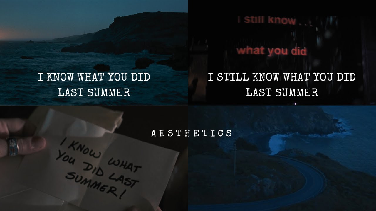 i (still) know what you did last summer aesthetic scene pack (1997) & (1998) | logoless
