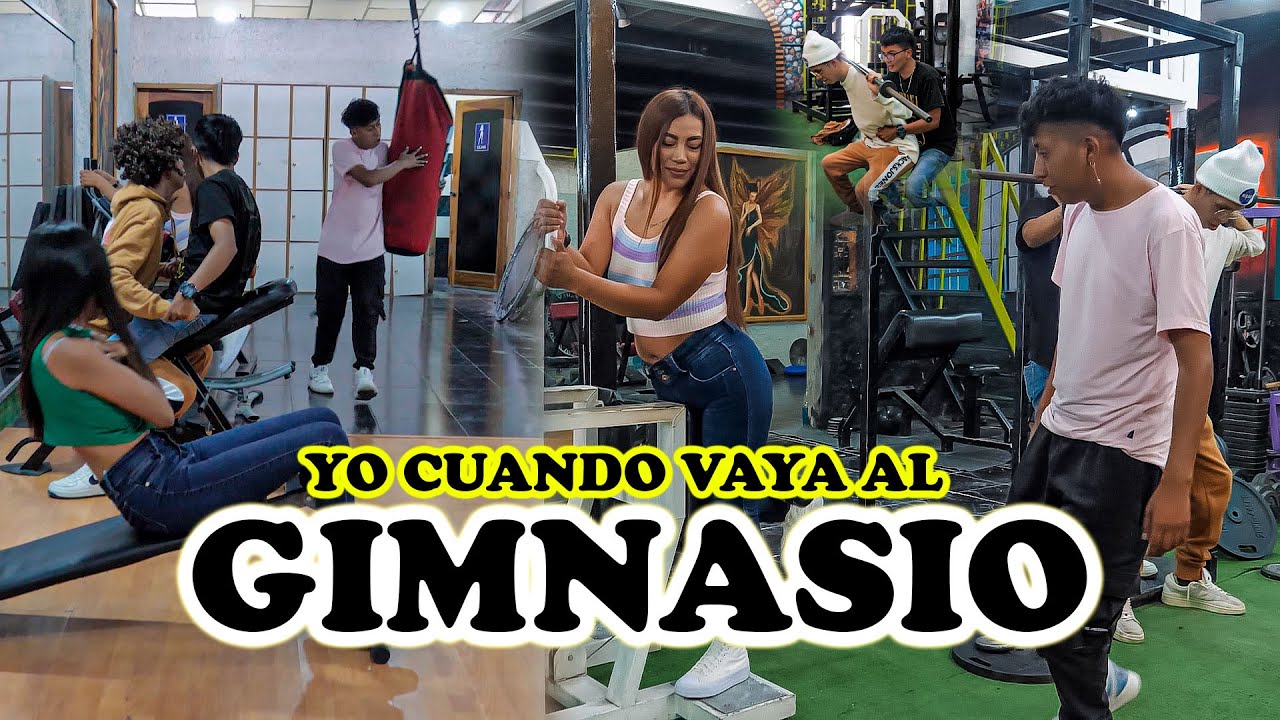 CUANDO VAS AL GYM POR PRIMERA VEZ / Bryan Sebastián Ft. Elenco B.S