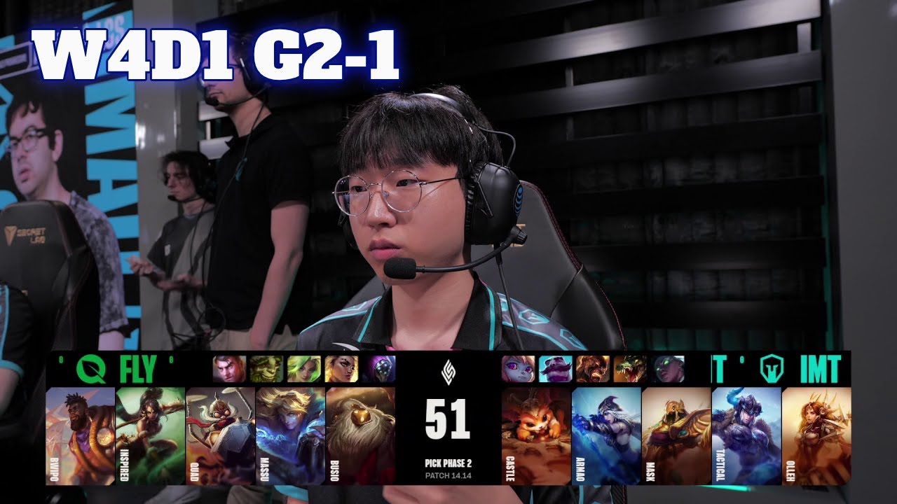 FLY vs IMT - Game 1 | Week 4 Day 1 S14 LCS Summer 2024 | FlyQuest vs Immortals G1 W4D1 Full Game