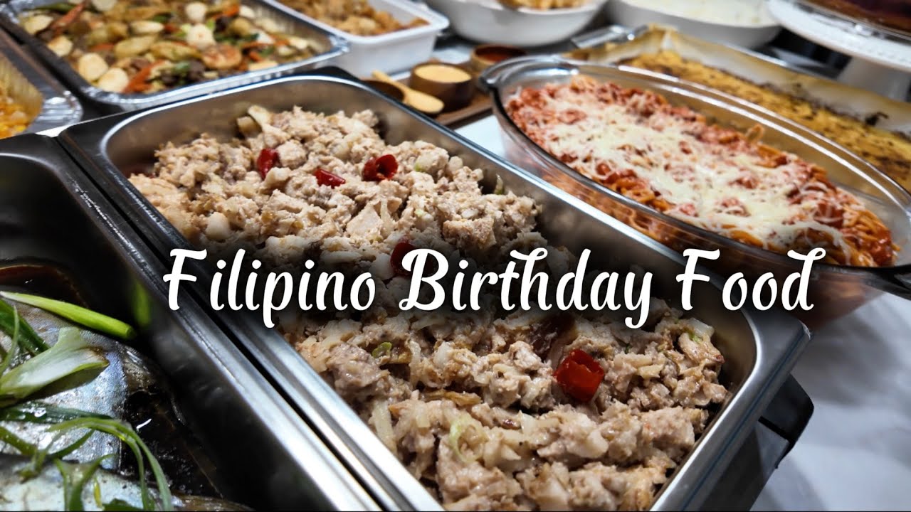 Birthday Handaan at Home 🎂🇵🇭
