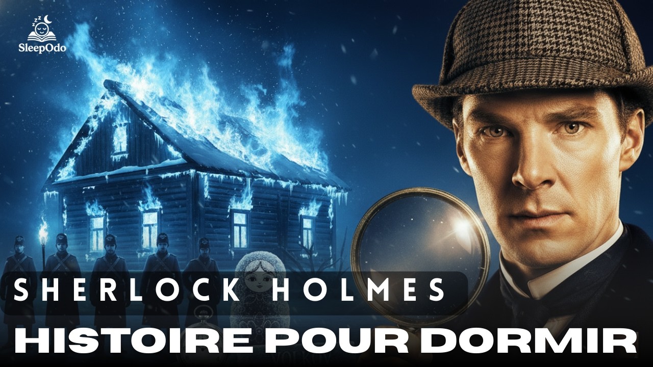 Sherlock Holmes | 2H30 |  La Faucheuse Rouge | Histoire pour dormir 🌙  | Récit relaxant | Voix Homme