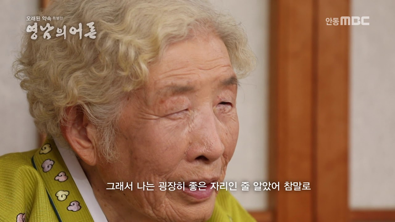 오래된 약속 특별판 영남의 어른 158편 최소희 서애종부