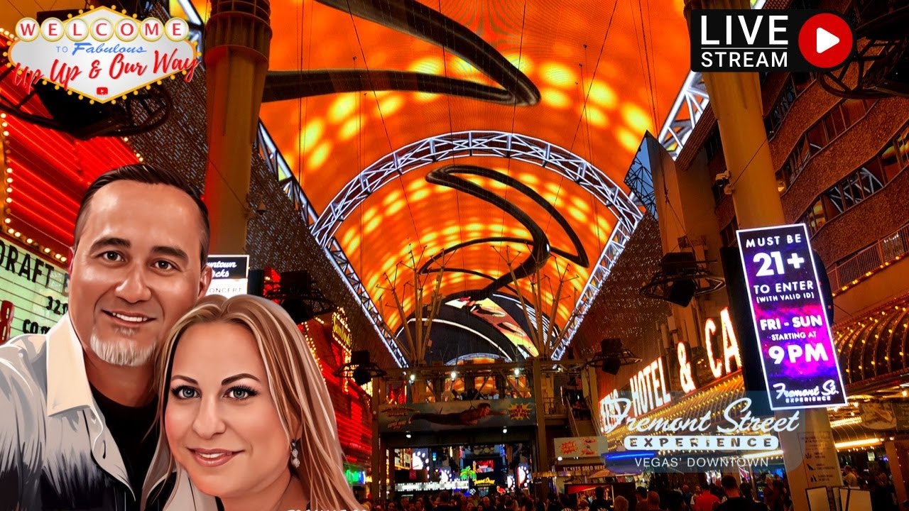 LIVE LAS VEGAS Saturday Night Fremont Fun! 🆙🆙
