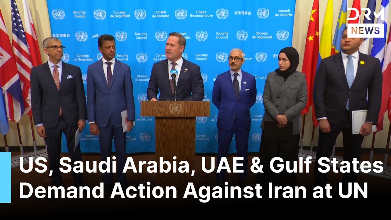FULL PRESSER: US and Gulf Allies Push UN Resolution Against Iran Over Strait of Hormuz | AC1G