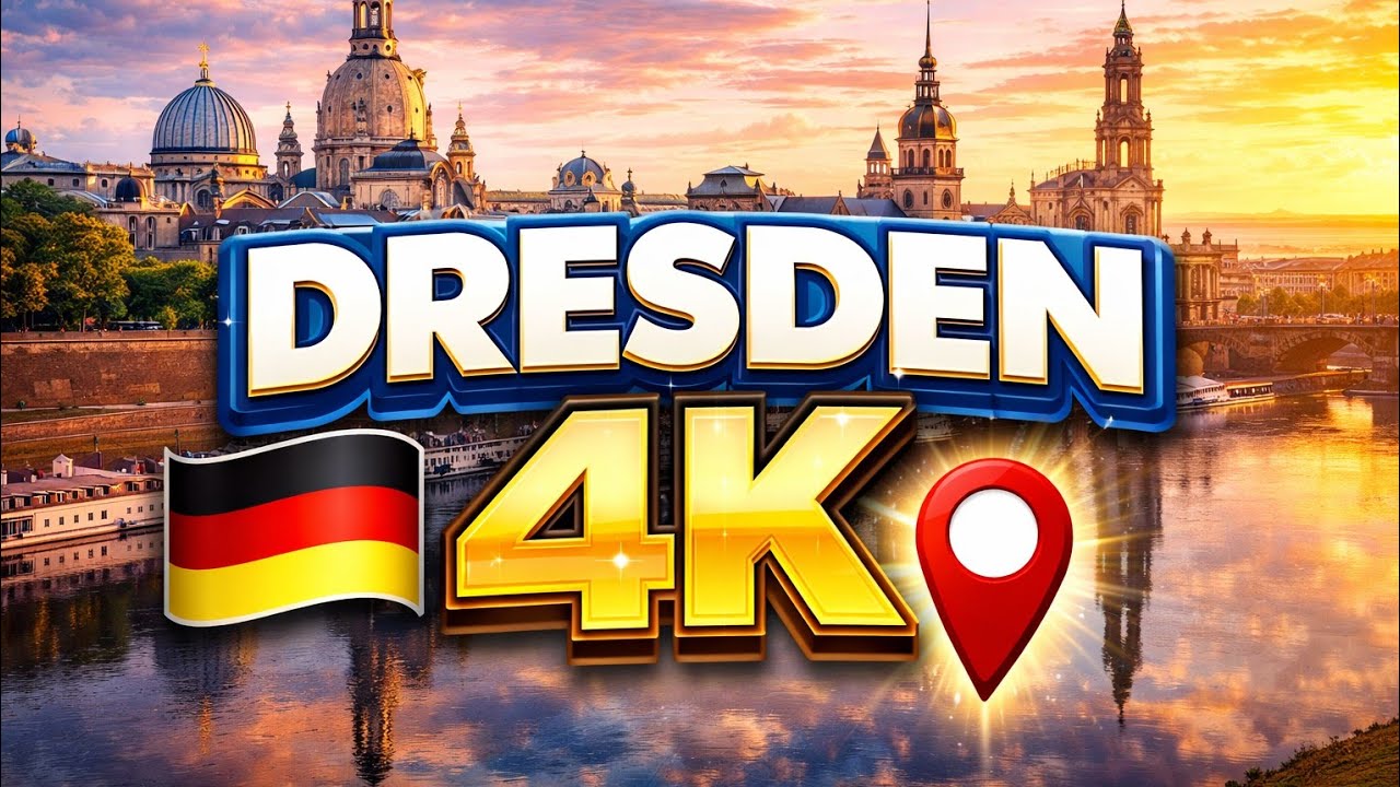 👉 [4K] dresden Walking Tour 🇩🇪 | Realistic City Walk | Ultra HD 60FPS
