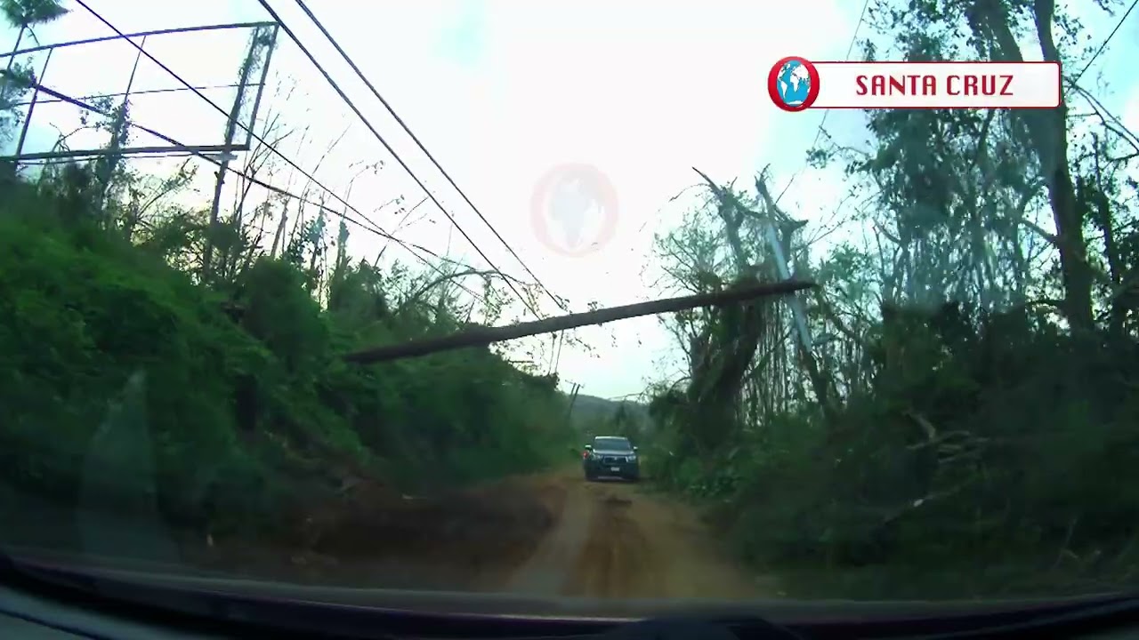 Санта-Крус, Сент-Элизабет, Ямайка после урагана Мелисса