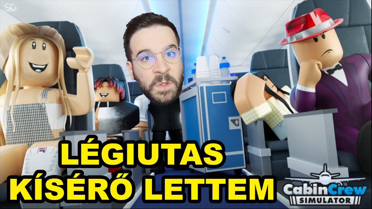 ROSSZUL LETT egy UTAS a GÉPEN! 🤮 | LÉGIUTAS-KÍSÉRŐ LETTEM - ✈️Cabin Crew Simulator