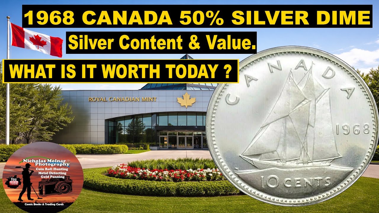 1968 Canada Silver Dime 50% Silver Content Specs & Worth Today!