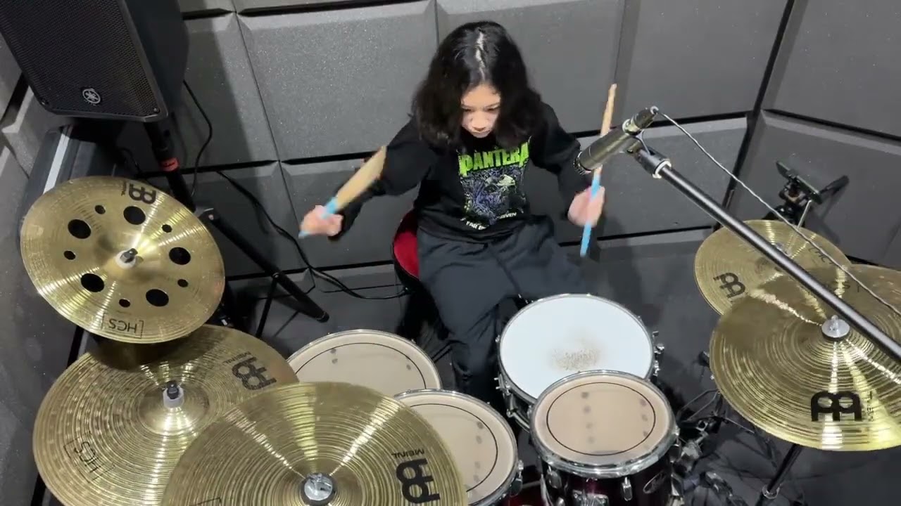 The Exploited - Beat the Bastard drum cover by Louisa