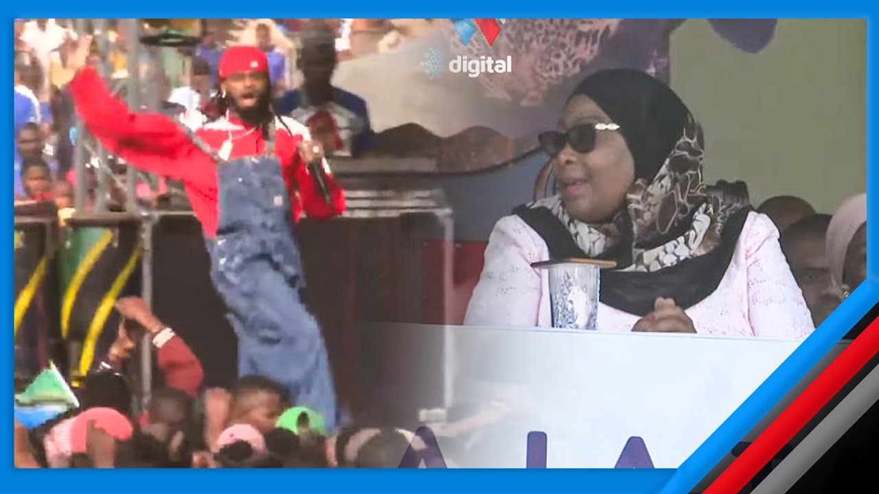 DIAMOND NOMA! AKIWASHA MBELE YA RAIS SAMIA RUVUMA, KOMASAVA YALIPUA UWANJA MZIMA KWA SHANGWE