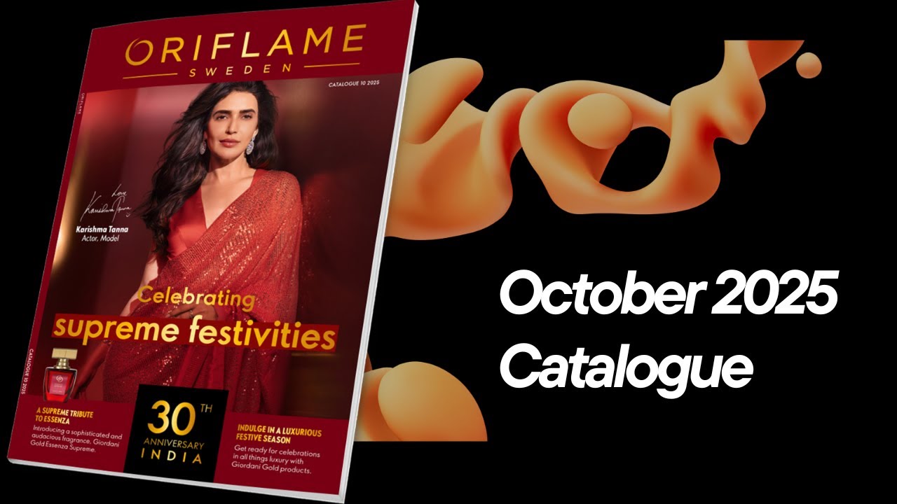Oriflame • October 2025 Catalogue • Full HD • New Product Launches