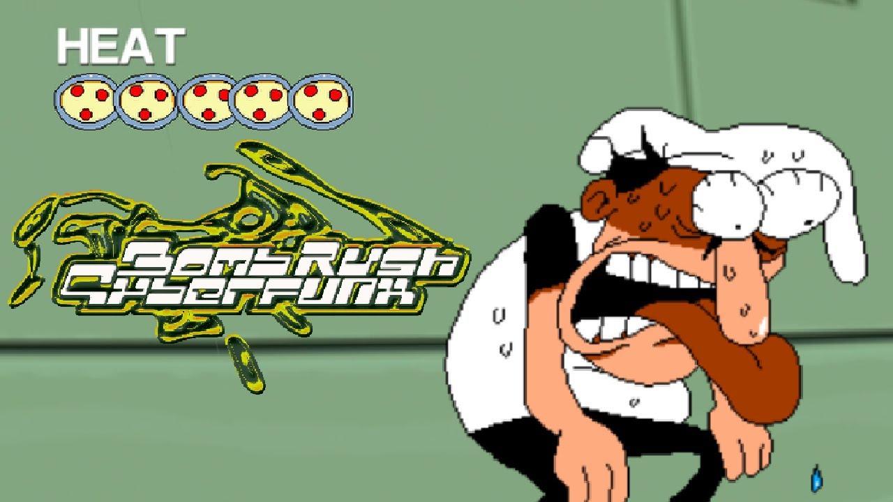 Peppino escapes the Police in Bomb Rush Cyberfunk