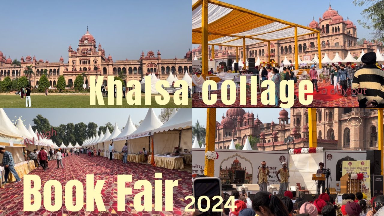 Book fair 📚khalsa collage || amritsar 