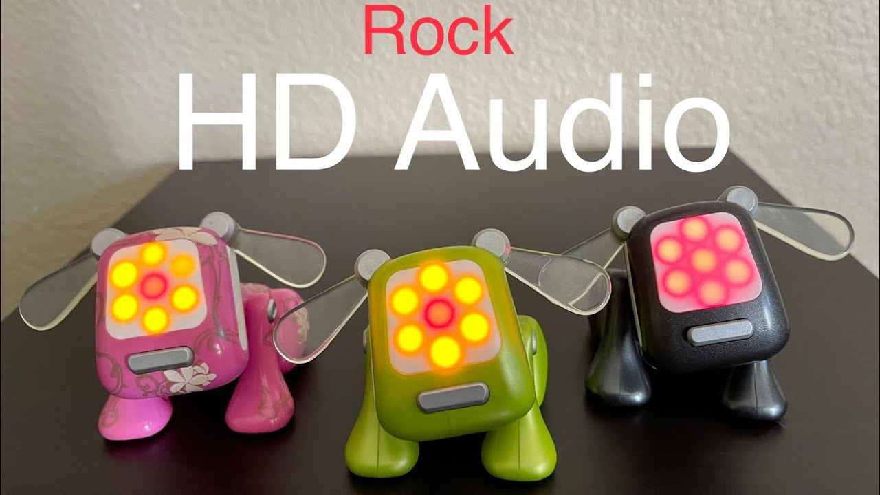 Hasbro 2005/2007 I-Dog Pup | Rock | - All Mood Riffs - HD Audio